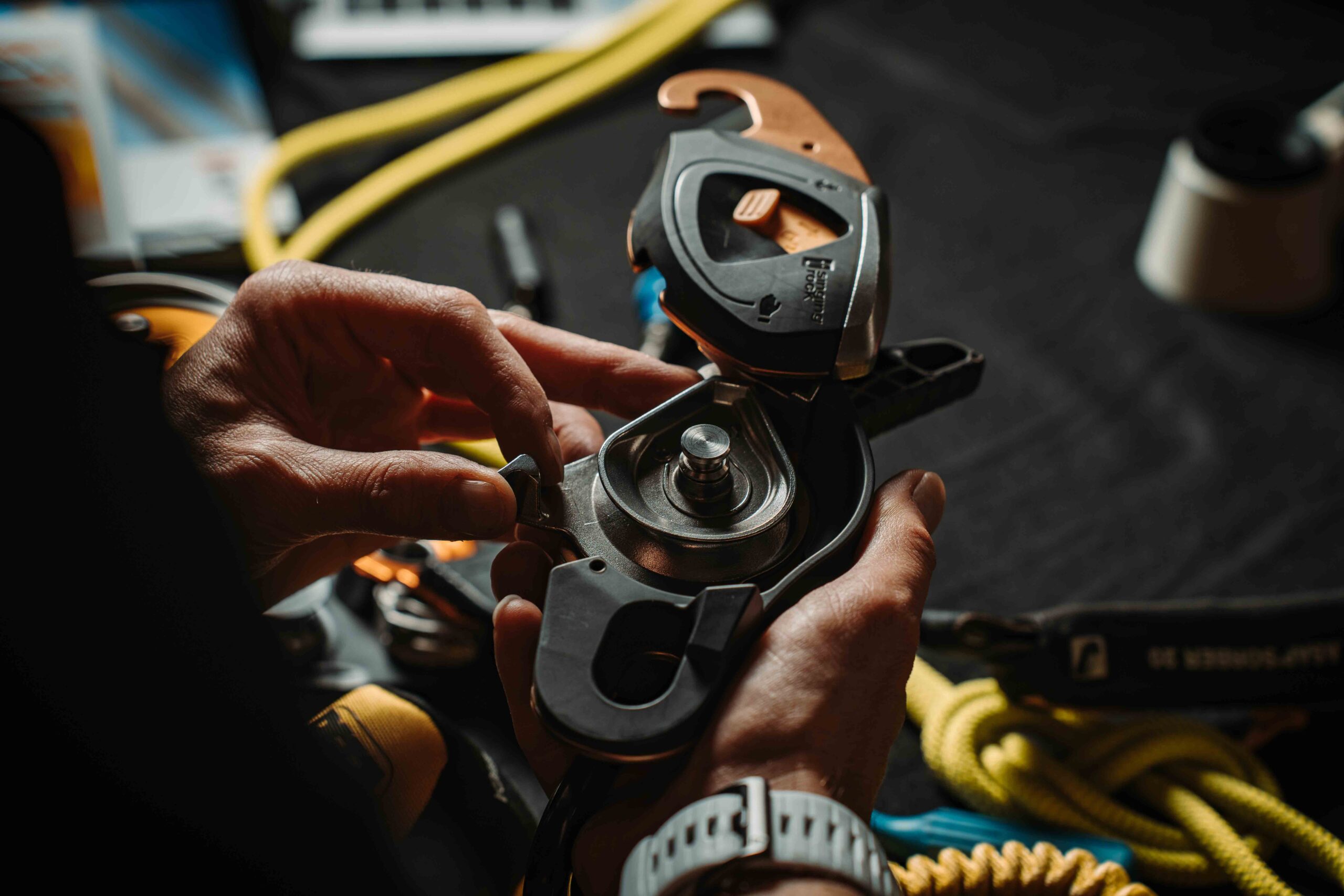 revizie horolezeckeho materialu